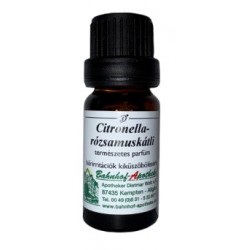 Stadelmann Citronella-rózsamuskátli természetes parfüm (rovarűző olaj), 10 ml