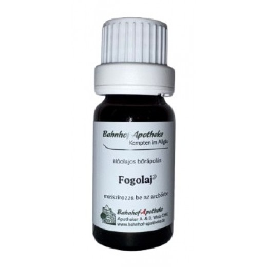 Stadelmann fájdalomcsillapító, vérellátást segítő és melegítő hatású fogolaj fogzáskor, 10 ml