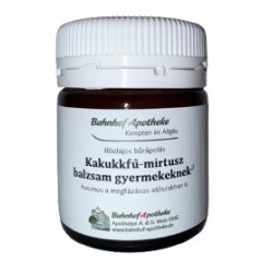 Stadelmann kakukkfű-mirtusz balzsam gyerekeknek és csecsemőknek (köhögésbalzsam), 30 ml